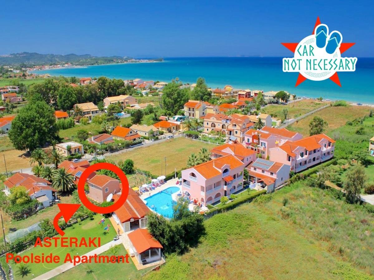 Asteraki Poolside Apartment - 2021 new Acharavi  Buitenkant foto